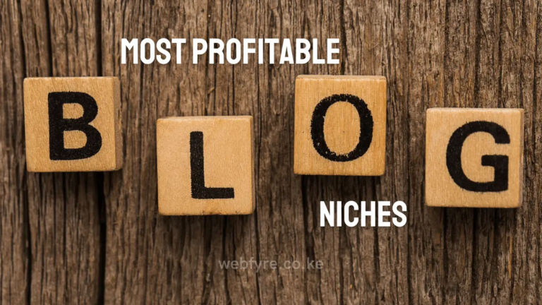 Most Profitable Blogging Niches