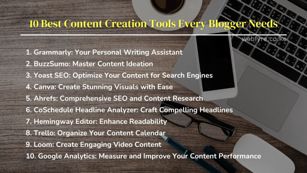 free online content creation tools