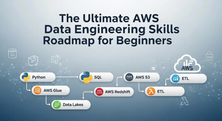 AWS data engineering skills roadmap