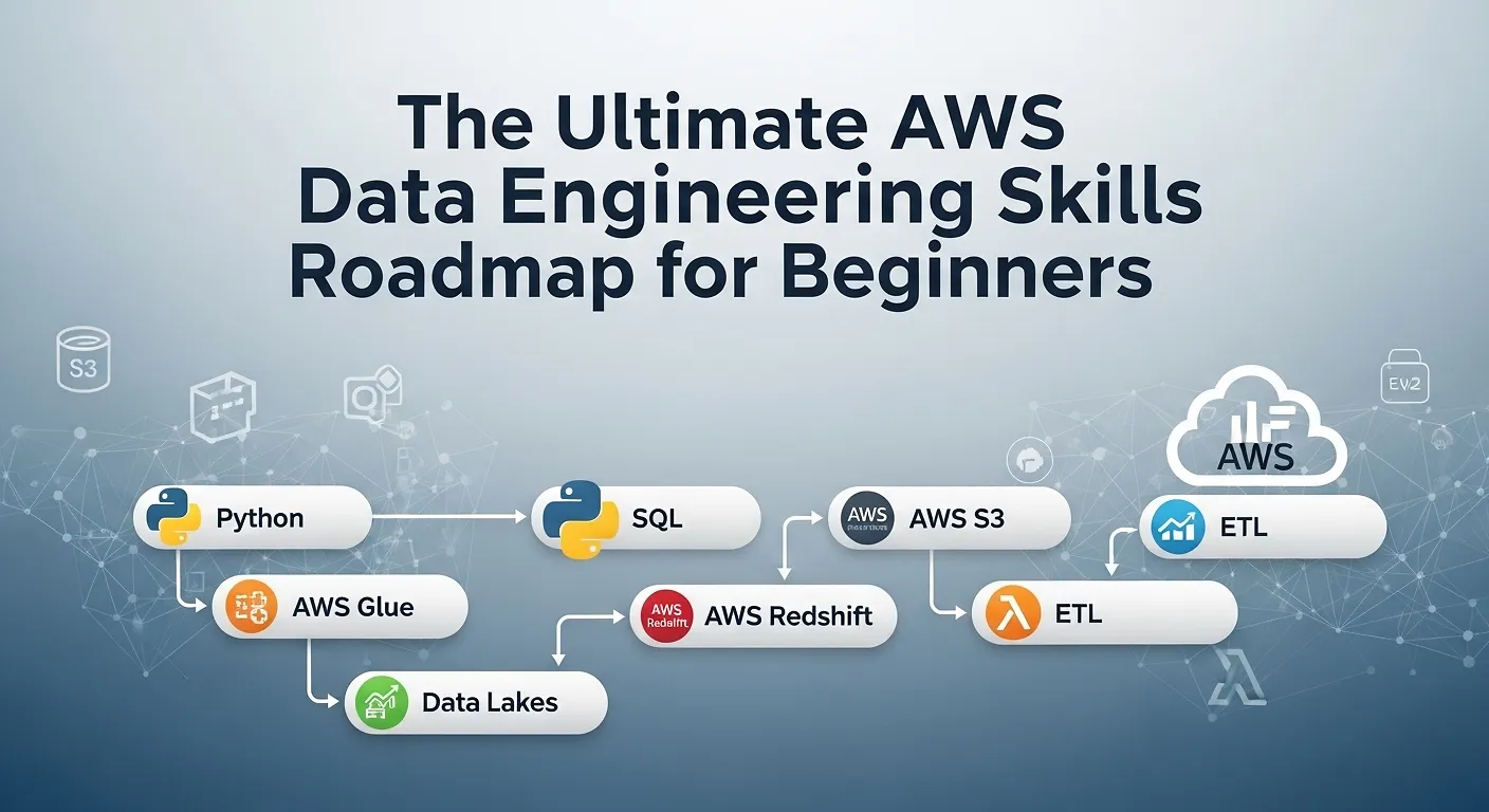 AWS data engineering skills roadmap