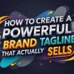 how to create a powerful brand tagline