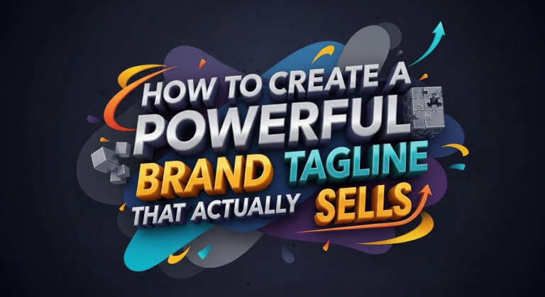 how to create a powerful brand tagline